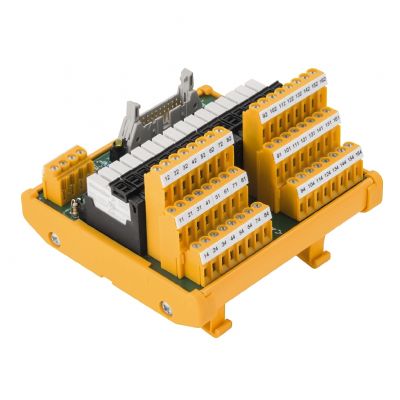 WEIDMULLER RSMS-16H 24V- 1CO S Moduł interfejsu z przekaźnikami, RSS, LL3R 5.08 mm, złącze śrubowe, Złącze wtykowe zgodne z IEC60603-13 / DIN41651, Wtyczka 20-biegunowa, 24 V DC ± 1 1457310000 /1szt./ (1457310000)